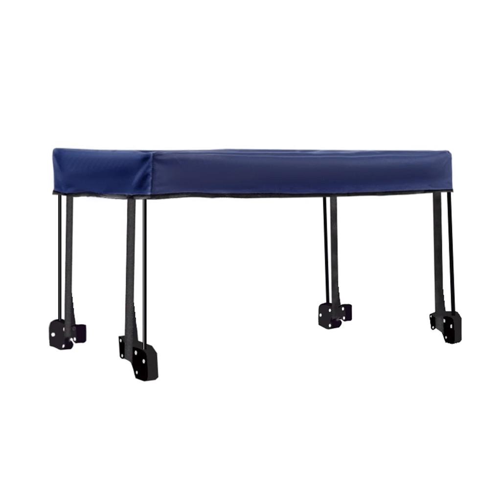 Awning Canopy For Wagon Attachment VERSATILE Sun Shade Cover For Folding Trolley Cart Water-resistant 600D Oxford Cloth