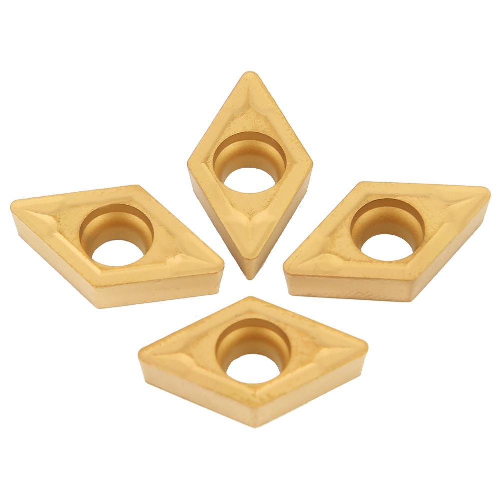 DCMT11T308 DCMT32.51 Carbide Inserts Blades Lathe Cutter Turning Tool for Steel Processing