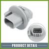 Turn Signal Pointer Light Bulb Socket 33302S5AA01 for Acura RDX 2007-2015 Plastic Gray (Set of 2) Replace Parts Vehicle Components