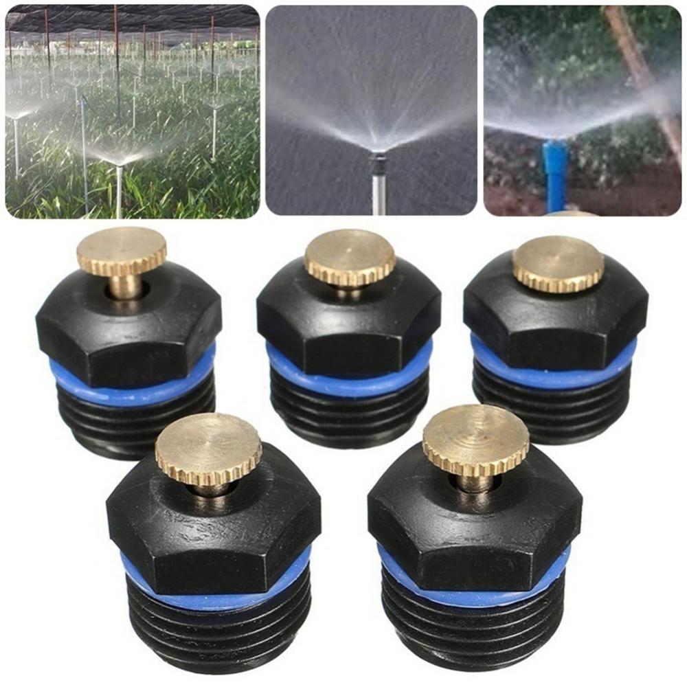 

Sprinkler Head Irrigation 10Pcs Yard Garden Gas Water Lawn Cooling Spray System