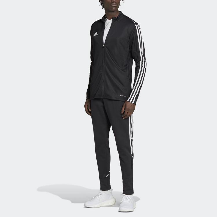 New Adidas Knitted Sweatpants Men's Black HS3611