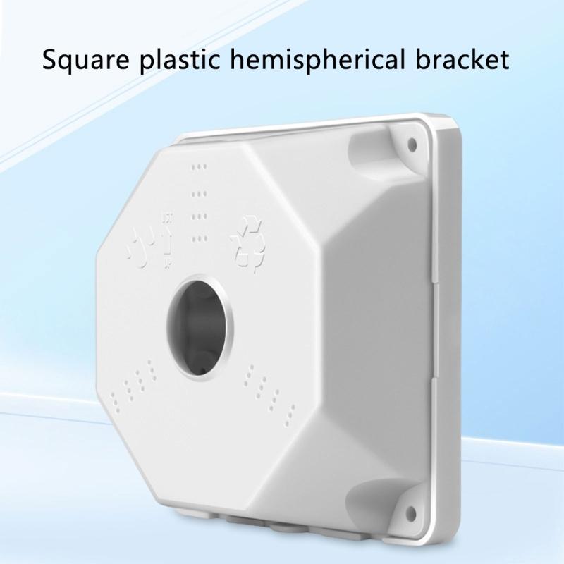 Plastic Waterproof Junction Box Mount Bracket For Cameras Surveillances Dome Brackets,CCTV Dome Bracket Accessories
