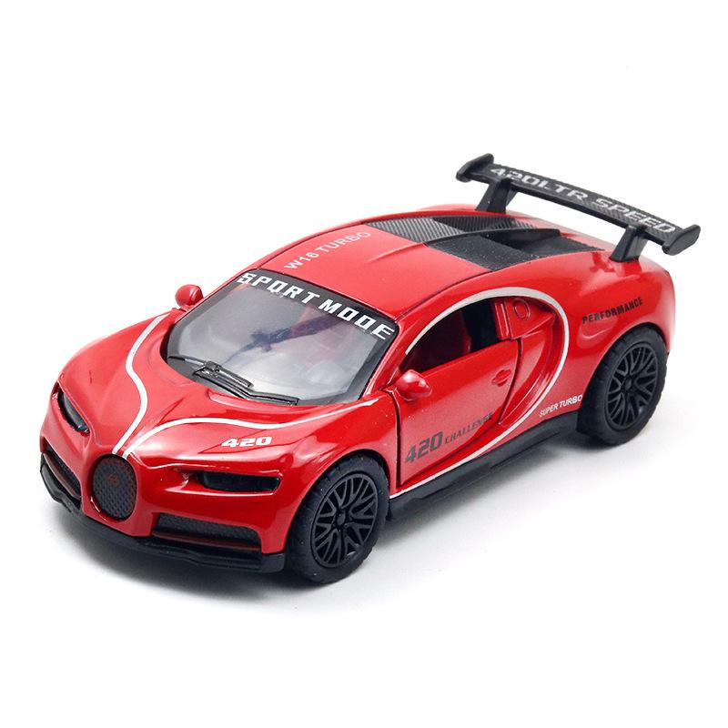 Bagged Alloy Model Sporting Car Ornament - Boys' Toy Gift