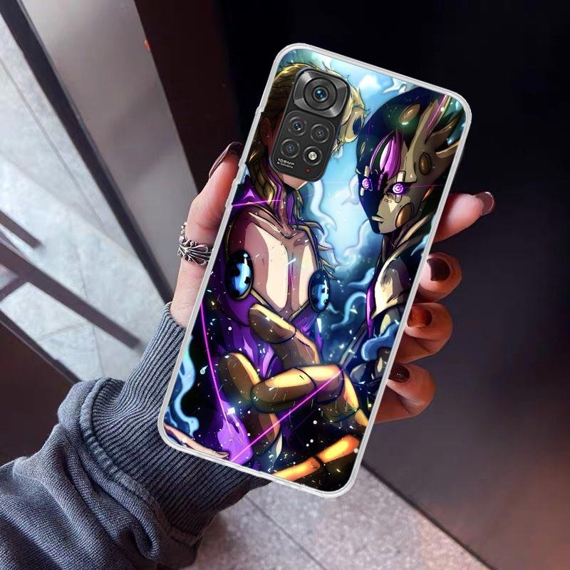 JoJo's Bizarre Adventure Hot Anime Phone Case For Xiaomi Poco X5 X6 X7 Pro F7 Ultra M7 Redmi 15C 15 13C 13 12C 12 10 10C 10A 9 9