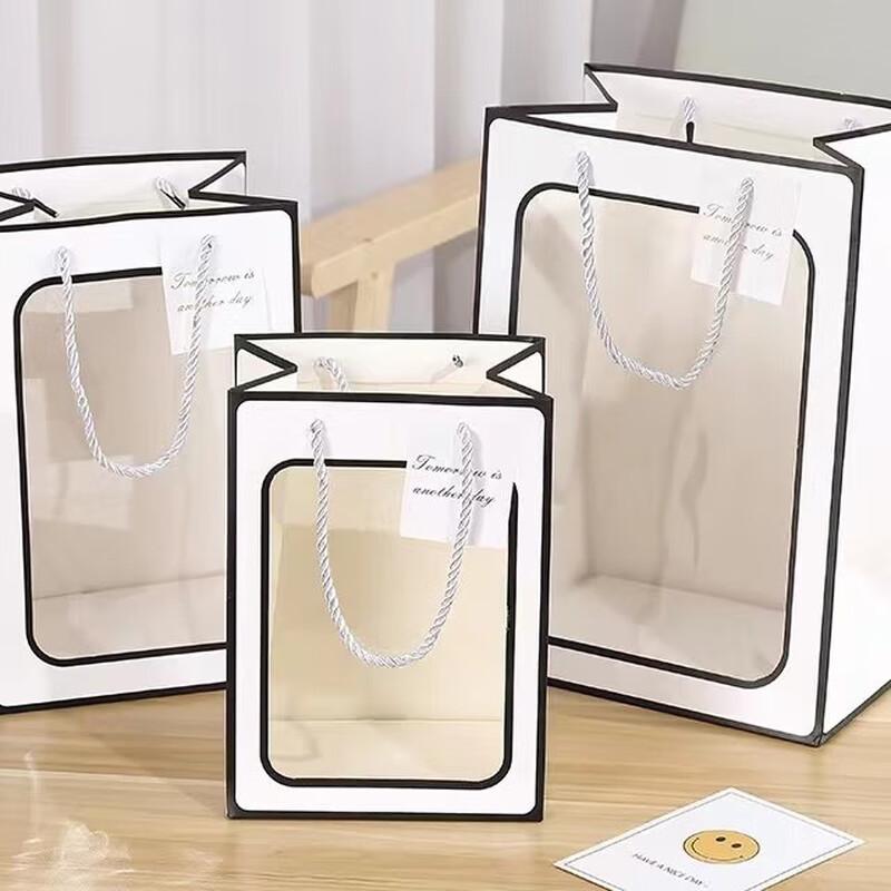 Clear Window Gift Bags