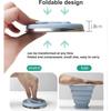 2025 Latest Model 2 Pack Silicone Collapsible Cups for Traveling, 320ml+320ml