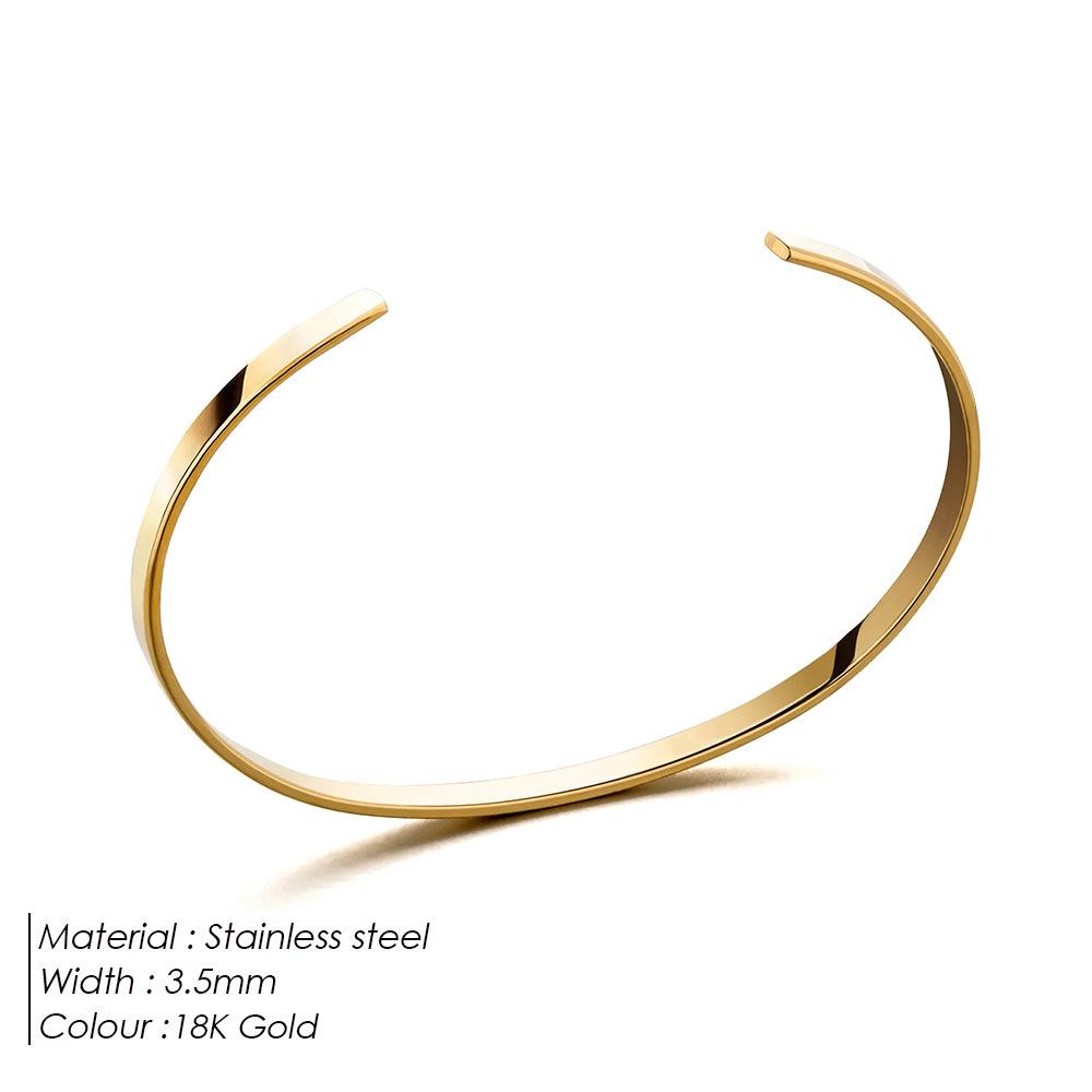 

St. Delan Stainless Steel Open Design Men s Bracelet - European & American Fashion Accessories