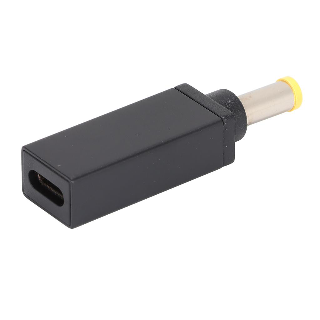 USB to DC Adapter Straight TypeC Female to DC 5.0x3.0mm Male Suitable Adapters for Laptop