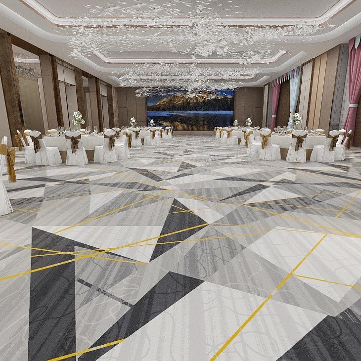 Thickened Nylon Soundproof Carpet for Hotel, Cinema, Billiard, and Club Rooms