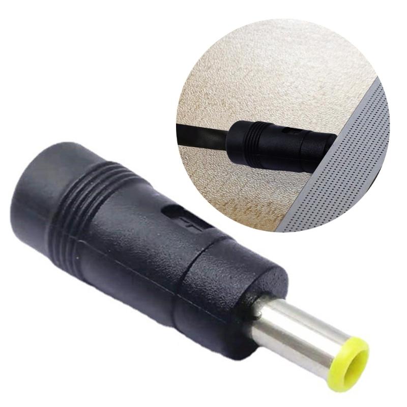 Portable DC5521 Female To DC5.0x3.0mm Male Converter Adapter Power Conversion Head for Various Laptops Brands