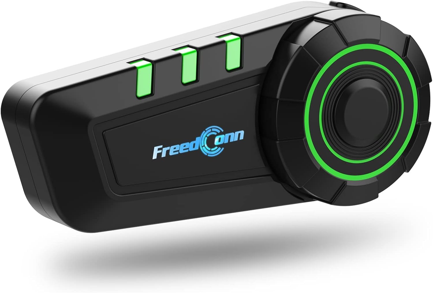 

Мотоциклетная Bluetooth-гарнитура FreedConn KY с шлемом, шумоподавлением, стерео, водонепроницаемая IPX6, интерком, 5.2, встроенный динамик, шумоподавление, звук высокой четкости, чёрный