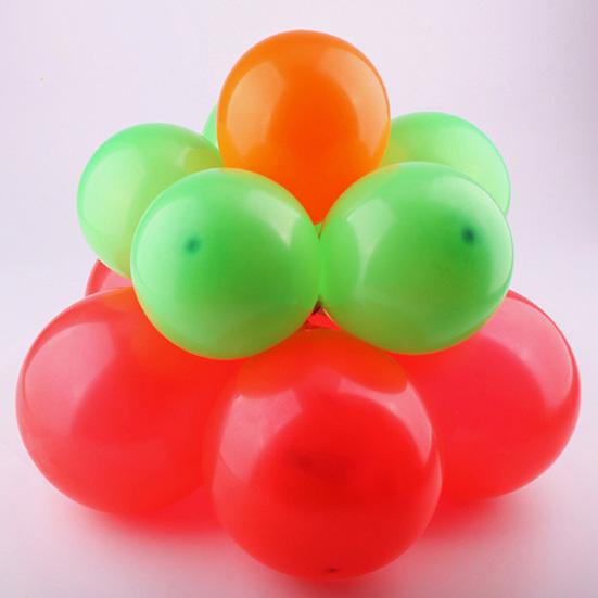 10 Peças Clipes de Balão de Plástico em Forma de Flor de Ameixeira Suprimentos para Casamento Festa de Aniversário