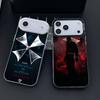 Game R-Resident E-Evil Phone Case for iPhone 17 17Air 16 15 14 13 12 11 Pro Max Plus Colorful Silver
