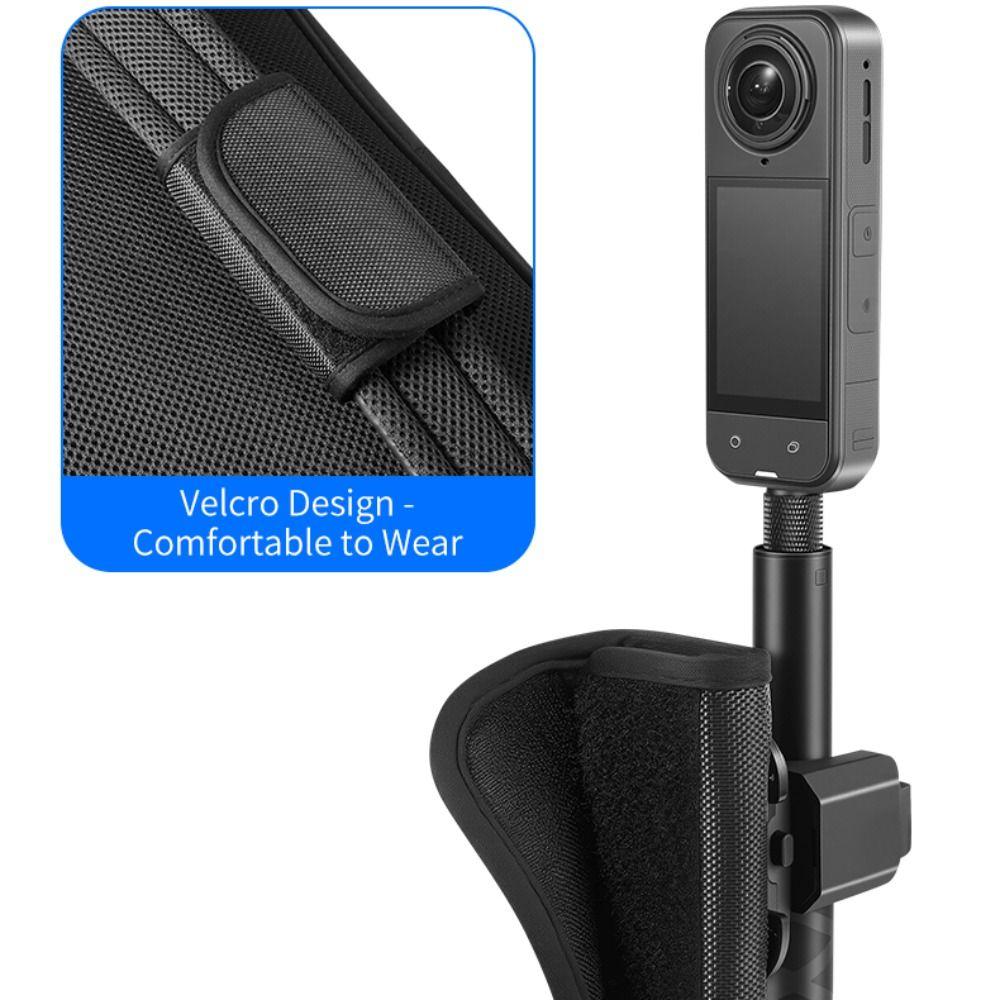 Quick Release Backpack Shoulder Strap Mount for Insta360/DJI/GoPro Action Camera Accessories