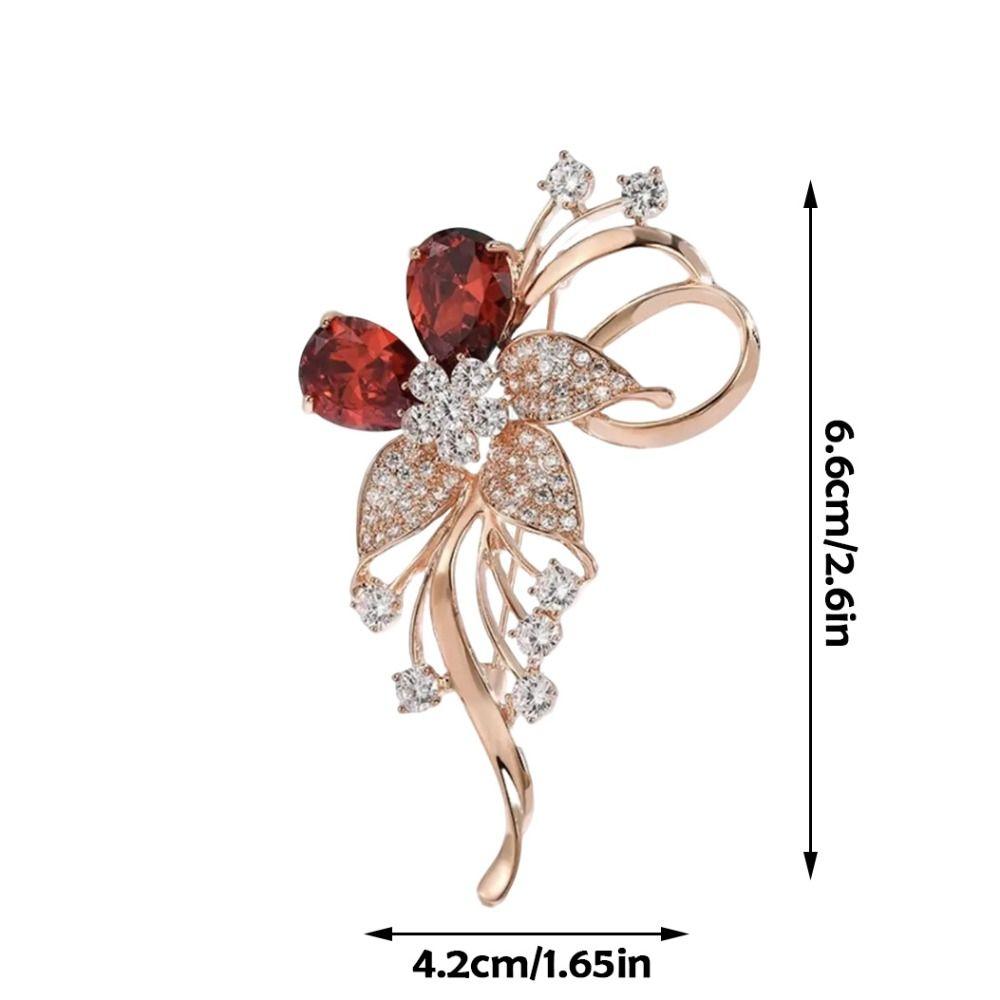 Sophisticated Corsage High-end Sweater Pins New Flowers Brooch for Sweater Coat Accessories