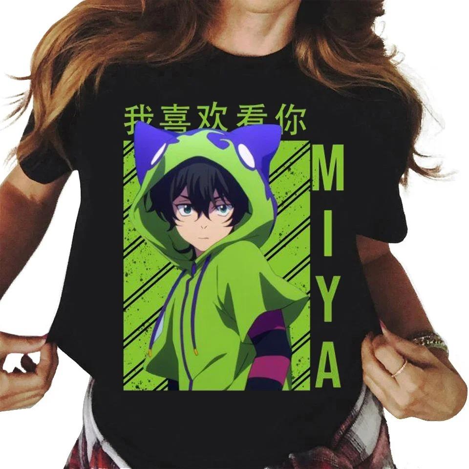 Women Kawaii Cartoon Skateboard Boys Graphic Print Tshirt Tees Casual Tops T-shirt Hot Anime SK8 The Infinity T Shirt