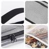 Large Capacity Block Toys Storage Bag Transparent Zipper Puzzle Block Organizer Bags Cosmetic Storage Organizer Bag