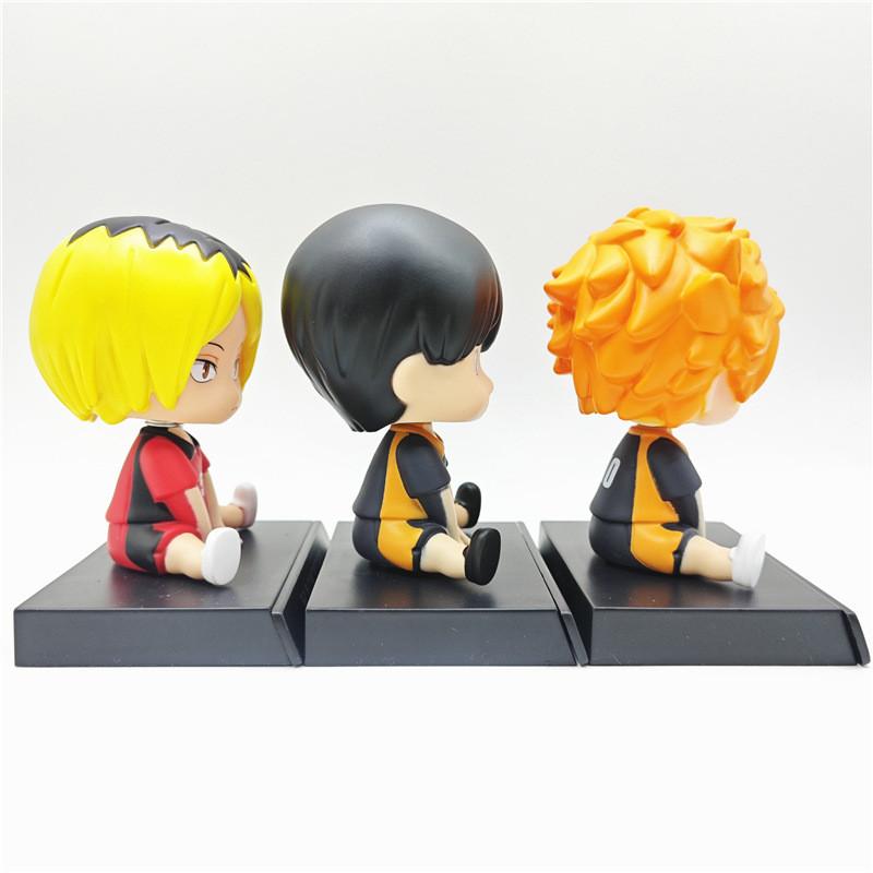 Eyecatching Volleyball Pvc Boy Sitting Doll With Head Shake Feature For Decor