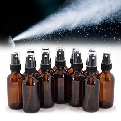 Flacone spray da 5 ml-100 ml, portatile, ricaricabile, in vetro, piccolo, vuoto, per viaggi