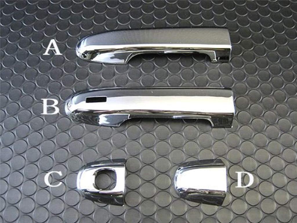 BRIGHTZ Chrome Door Handle Cover Knob for Forester SK9 SKE SK K9 KE 39850 [VITZ-NOBU-FS-A4B0C0D4E0F0]