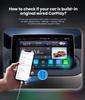 Wireless CarPlay & Android Auto Adapter 4+32G - Compatible with Car Systems for Smart Connectivity