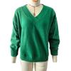 2026 New Women's Pullover Sweater, Loose V-Neck, Casual Versatile Knitwear