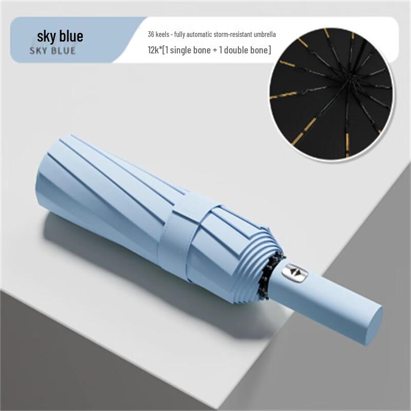 Automatic UV Protection Rain/Sun Umbrella (10-Pack)