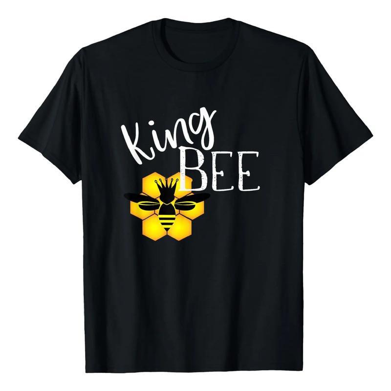 Camiseta King Bee Camiseta Con Estampado De Panales De Abeja S