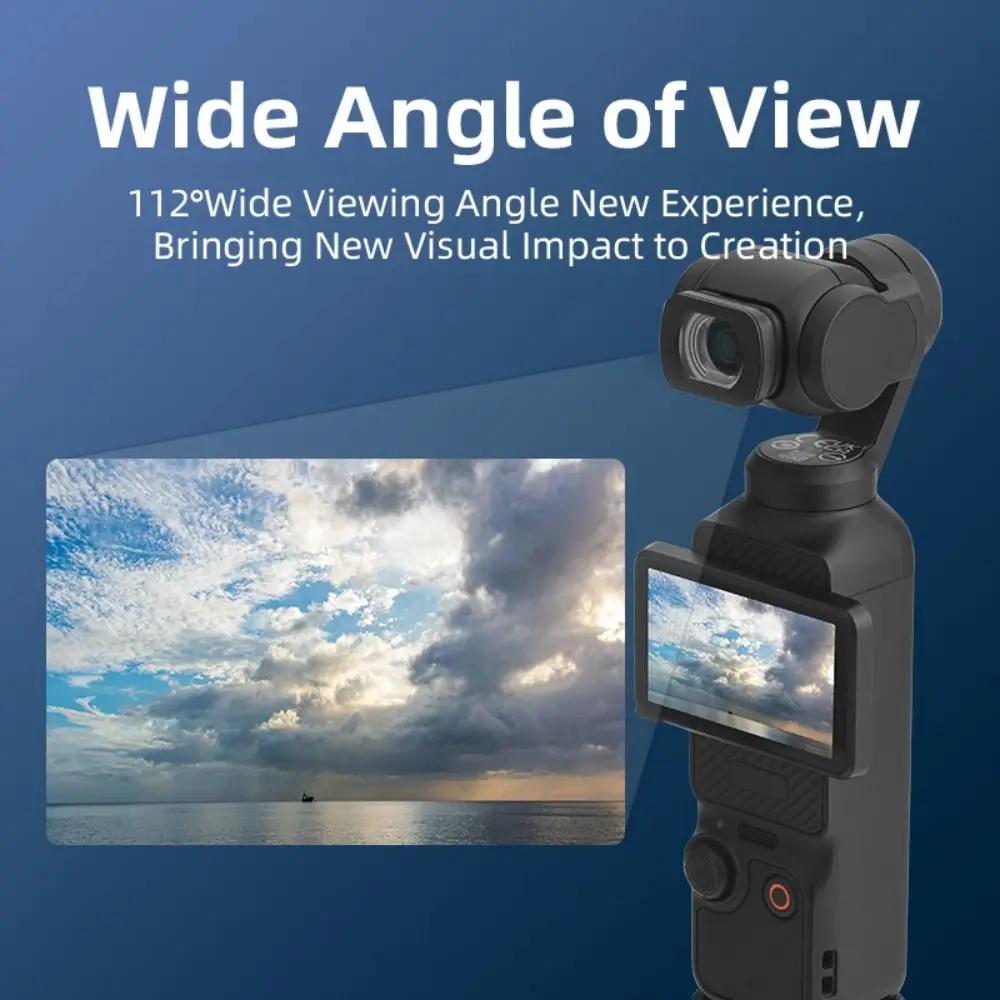 Magnetic Wide-angle Lens Extend FOV to 112° Wide Angle Filter Accessory Photography for DJI Osmo Pocket 3