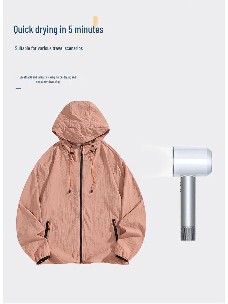 UPF50+ Lightweight Sun Protection Jacket for Men & Women – Breathable, Cool & UV-Resistant