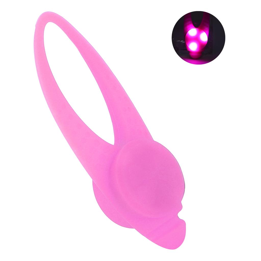 Dog Collar Pendant Light Waterproof Dog Neck Pendant LED Safety Light with Stainless Steel