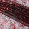 Red Spiderweb Halloween Mesh Fabric: Toy Hat & Cape Decoration