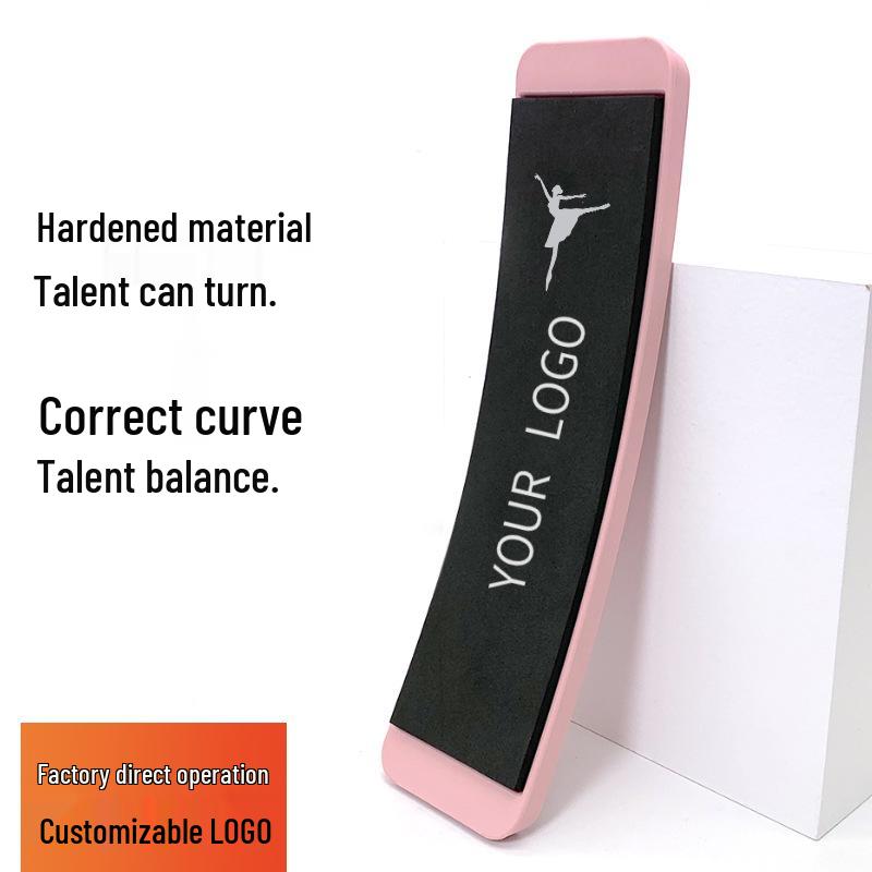 Ballet & Figure Skating Spin Balance Turntable Pink Long Rotation Board (Blank)