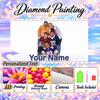 Backstreet Boys 5D DIY Diamond Painting Custom Name Text, Full Drill Rhinestone Mosaic Art Home Gift