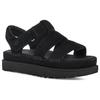 UGG Women's Goldenstar Strap Platform Sandal Black 1137890-BLK