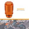 NICECNC For KTM EXC 300 2004-2016 EXCF 350 EXC 450 XCW 300 SXF 250 SXF 450 Rear Brake Reservoir Extension Fluid Cylinder Cap
