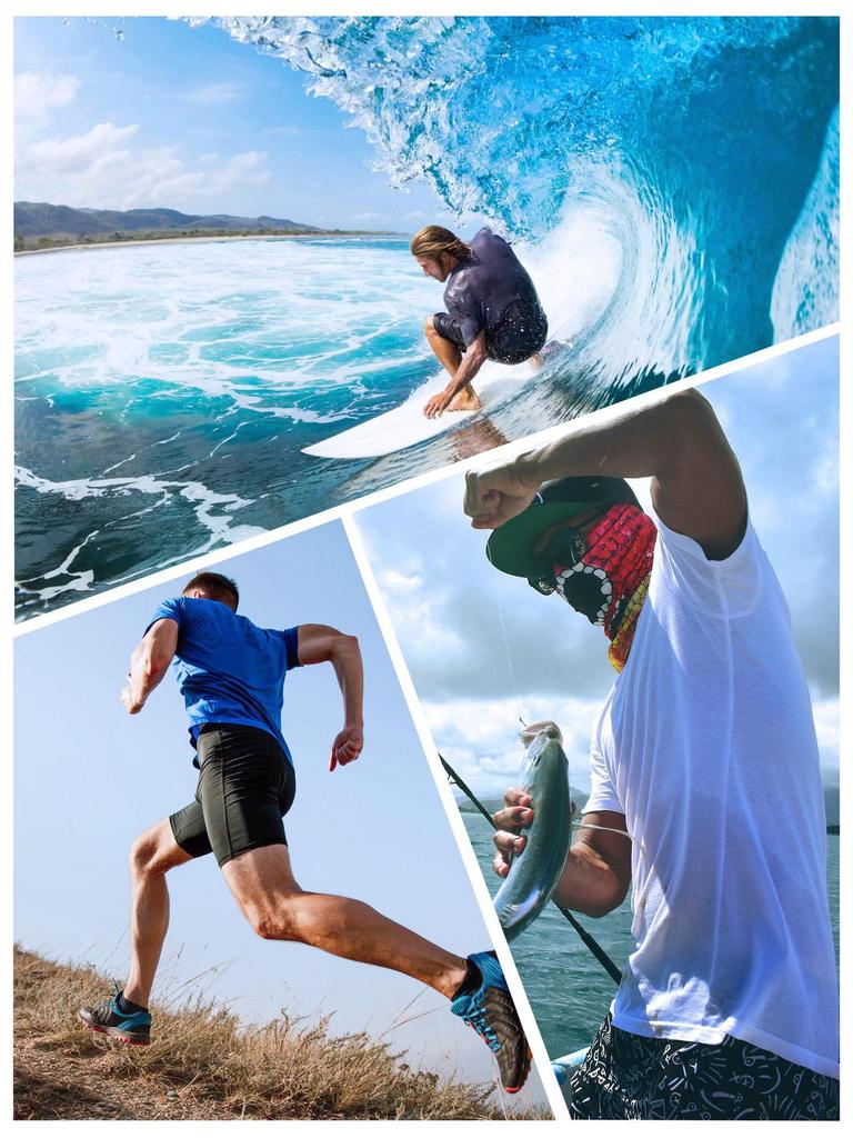 Men's UPF50+ Crew Neck Quick-Dry Sports T-Shirt: European & American Outdoor Spring/Summer Casual Sun Protection
