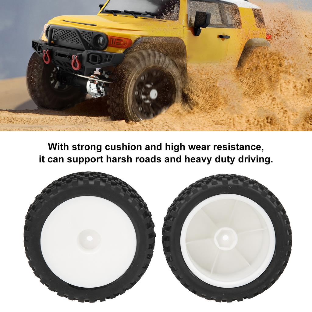 4pcs RC Front Rear Tires and Wheels with 12mm Hex for 1Celsius10 RC Off Road Car Upgrade Parts