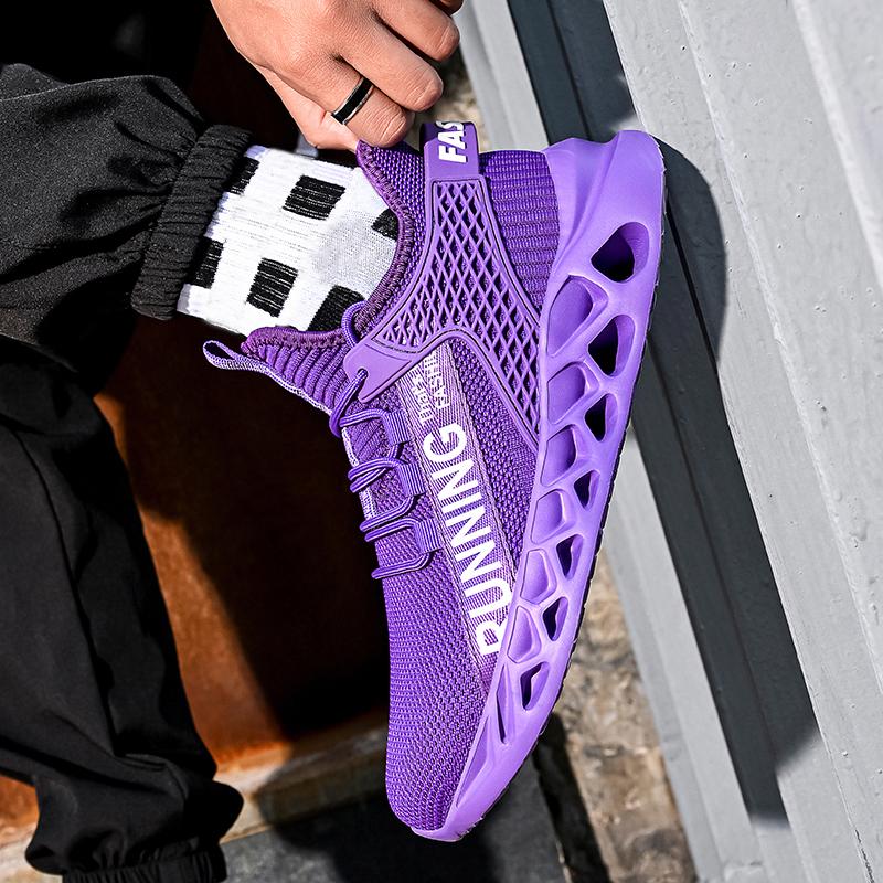 YRZL Mens Sneakers Sports Shoes Men Walking Shoes Lightweight Comfortable Tennis Travel Trekking Jogging Man Sneakers Footwear