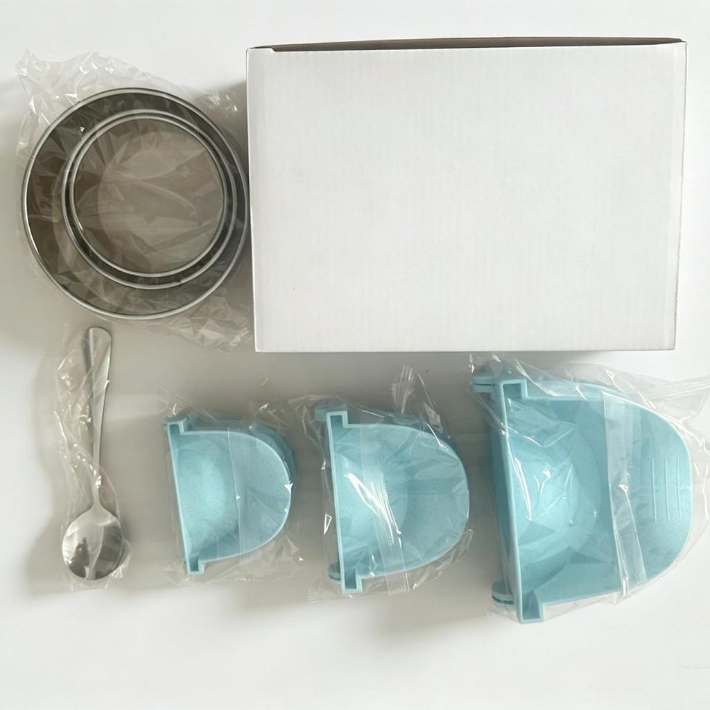 Manual Dumpling Mold - Large Size Handmade Dumpling Maker for Wrapping and Pinching Dumpling Skins