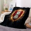 Rotherham United Flannel Blanket, High quality Comfortable for All Seasons, Home Decor, Warmth and Comfort