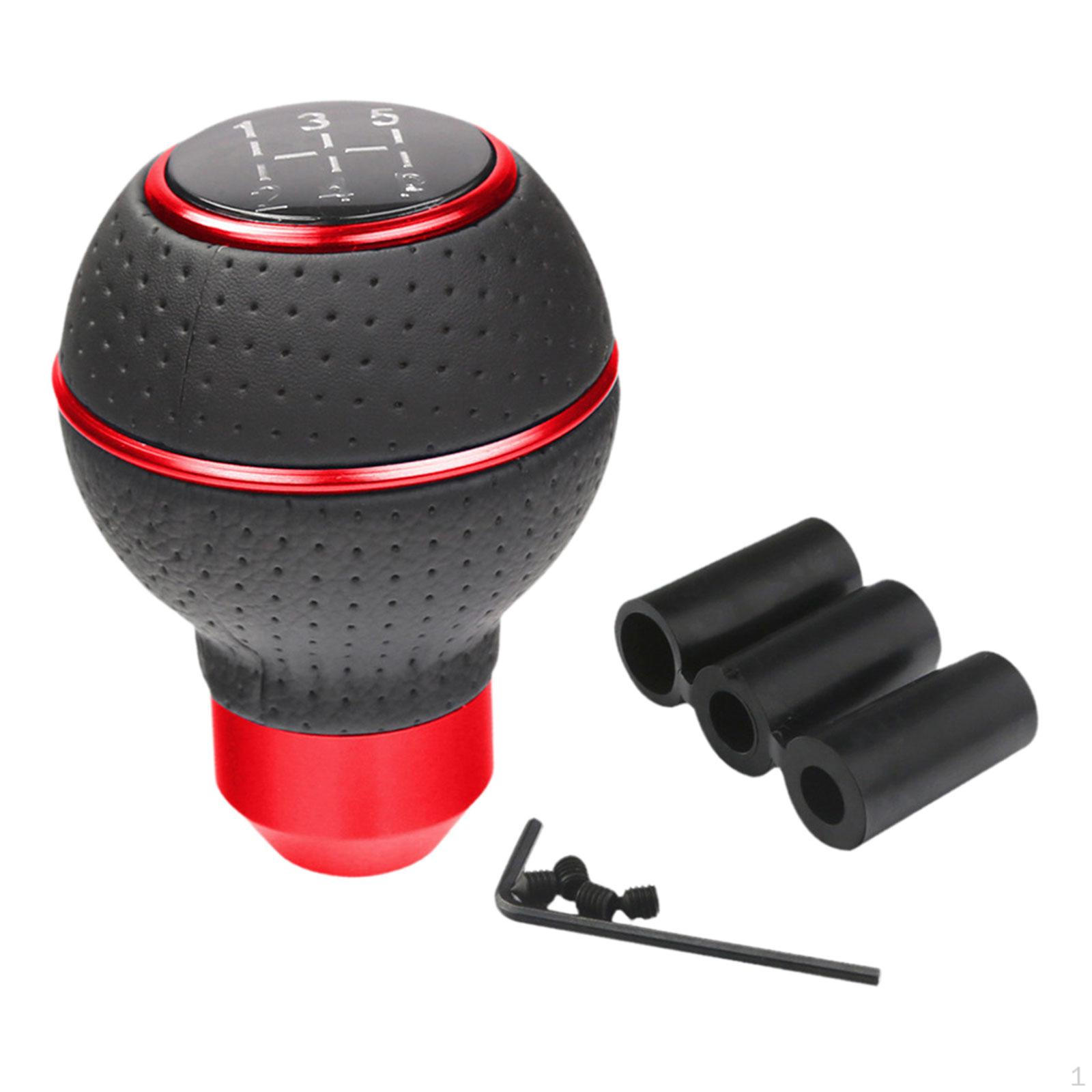 Car 5 Speeds Gear Shifter Knob Easy to Install Auto Accessories