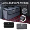 Borsa Portaoggetti per Auto Pieghevole in Feltro Scatola Organizer Custodia per Attrezzi per Bagagliaio per MINI Cooper One S JCW Countryman R56 R50 R53 R55 F56 F55
