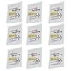 50pcs Cardiac Resuscitation Training Face Shield Disposable One Way Valve Cardiac Resuscitation Practice Barrier