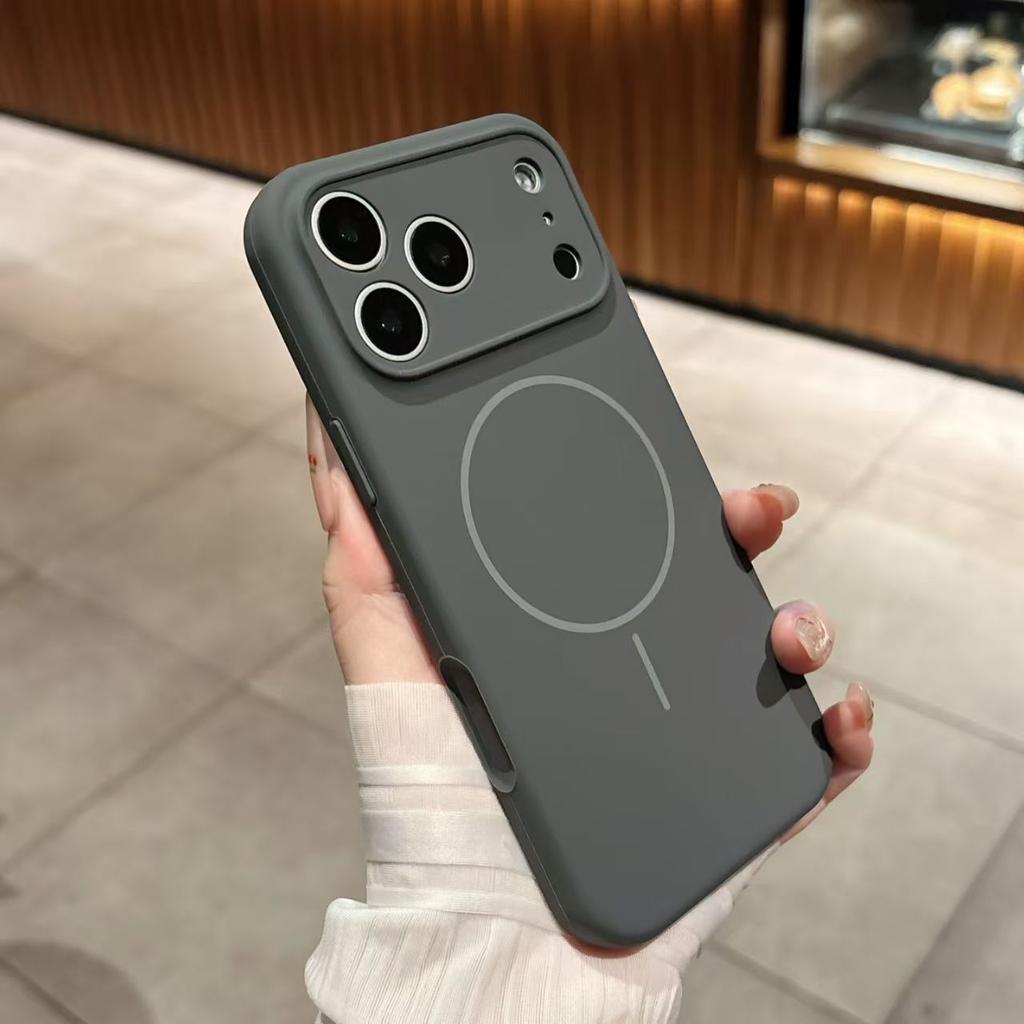 Płynne silikonowe etui na telefon dla Apple iPhone 17 Pro Max - Magsafe Odporne na upadki Kreatywne Pełne Pokrycie Etui Ochronne na iPhone