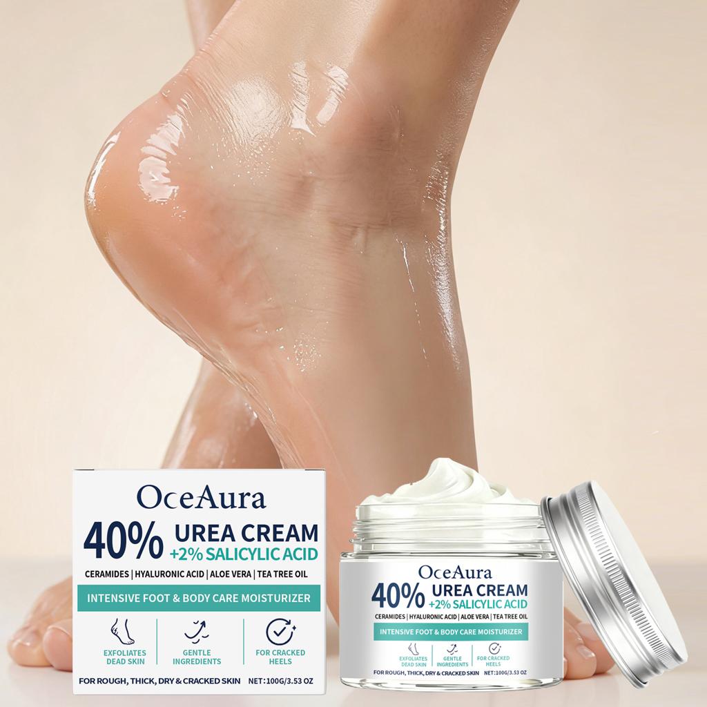 OceAura Moisturizing Foot Care Cream Gentle Moisturizing the Skin of Feet Smooth and Soft 100g