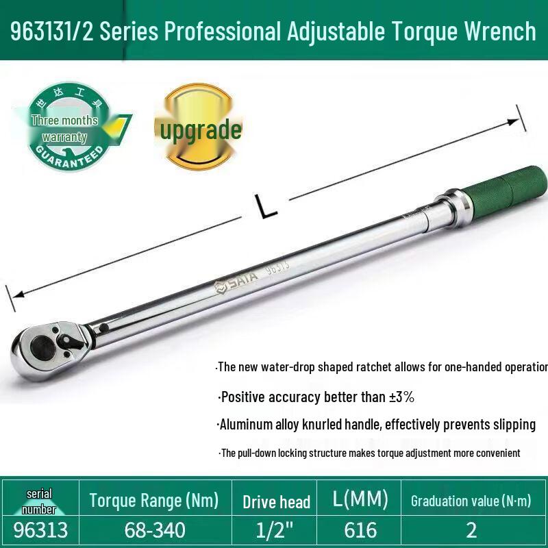 Hengrui Professional Adjustable Torque Wrench