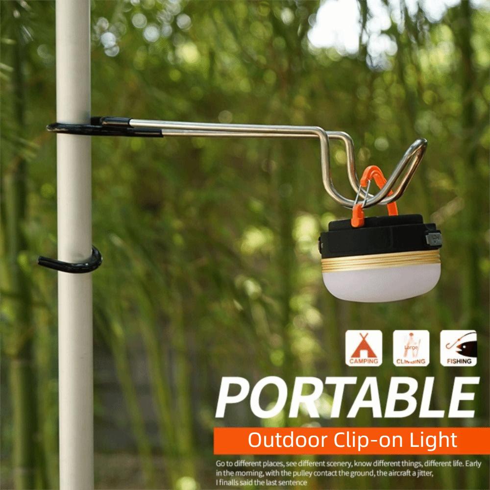 Portable Light Stand Holder Hooks Hunting Fishing Lantern Hanger Camping Outdoor Supplies