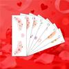 Lips Cheek Temporary Stickers Disposable Love Face Stickers Valentine's Day Tattoo  Take Photos