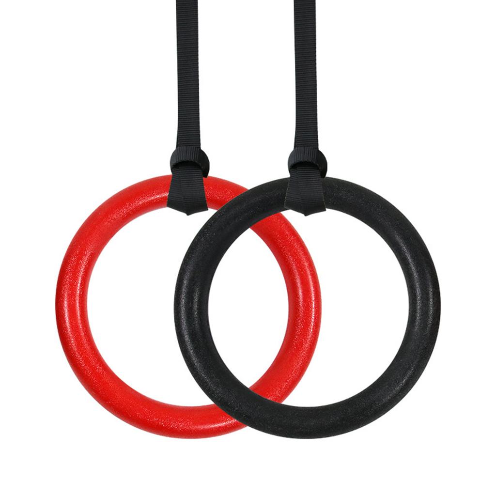 1 Pezzo Anelli Fitness Durevoli Anelli Ginnastica Antiscivolo Allenamento Forza Anelli Trazioni per Casa, Palestra e Scuola